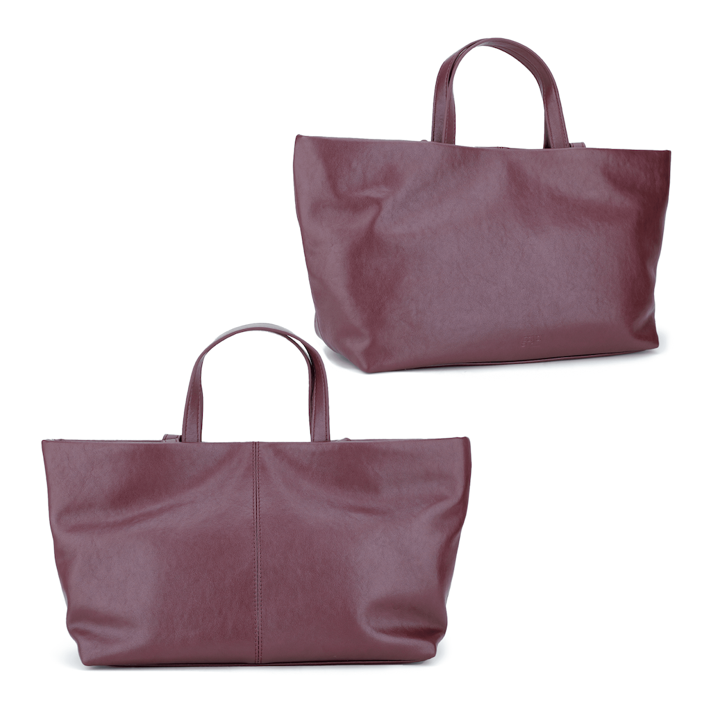 Roma Small Tote Maroon