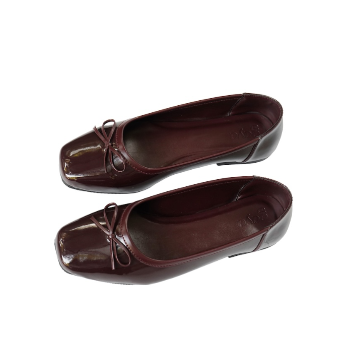 Miro Ballet Flats Maroon