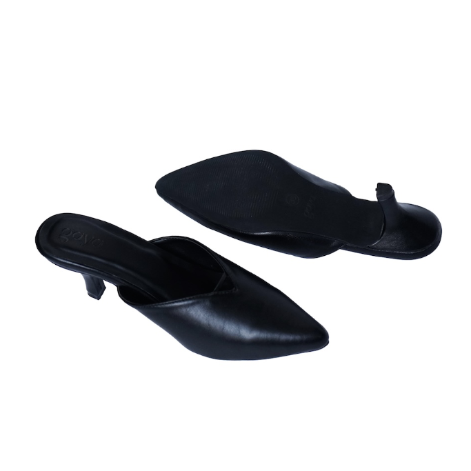Lira Pointed Mules Black