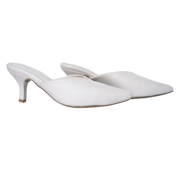 Lira Pointed Mules Cream
