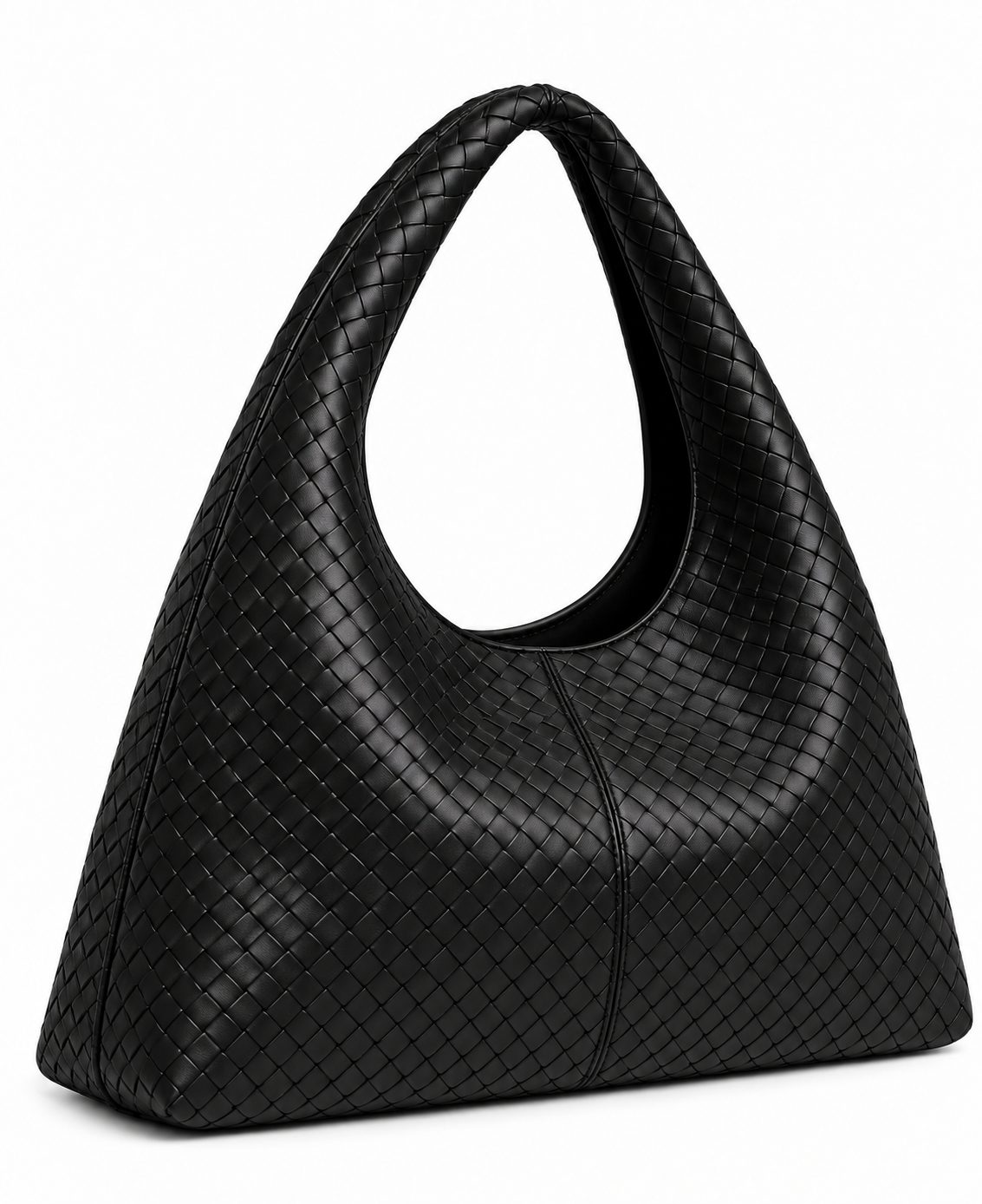 Elara Woven Shoulder Bag – 14" Laptop & Everyday Shoulder Bag