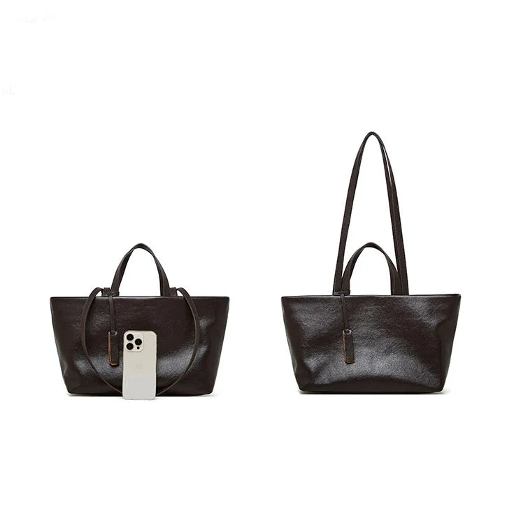 Roma Small Tote Maroon