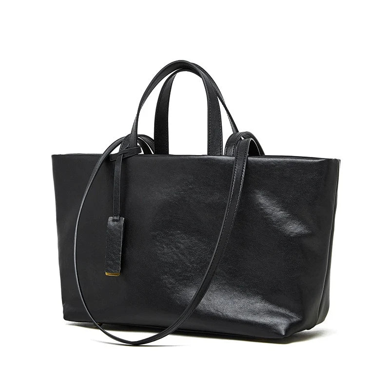 Roma Small Tote Black