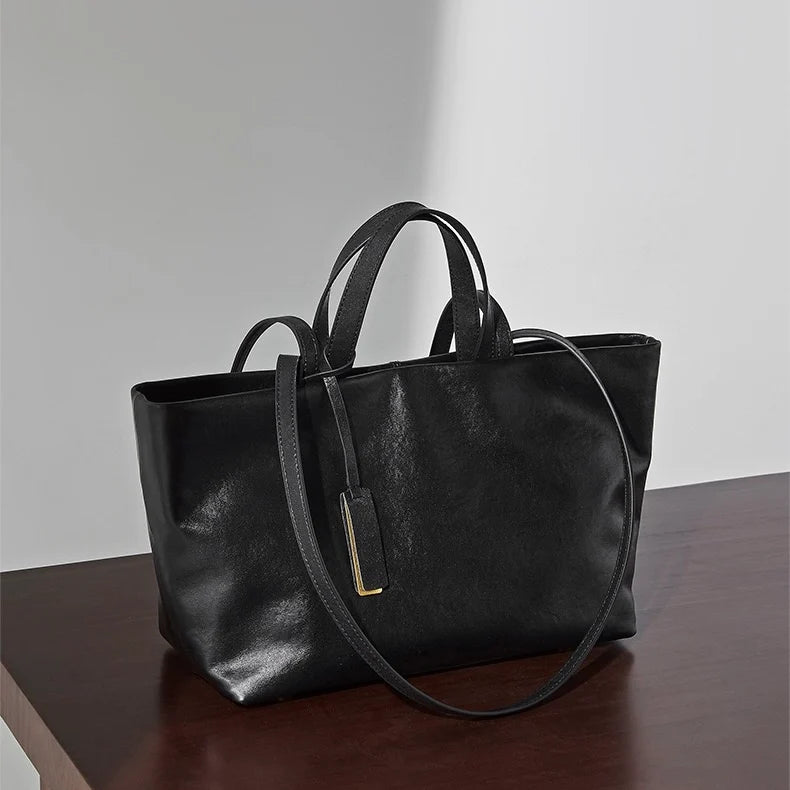 Roma Small Tote Black