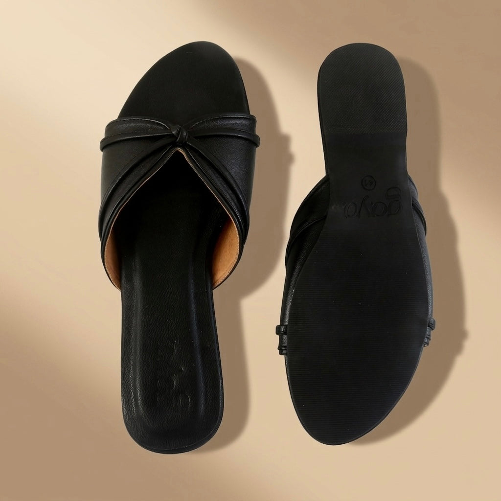 Terra Classic Slide Flats Black