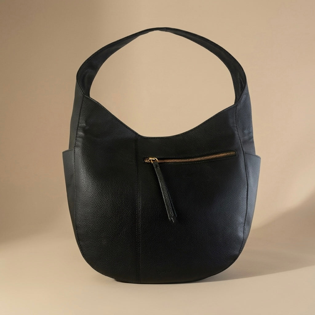 Hobo Tote Black – Fits Your Entire Day