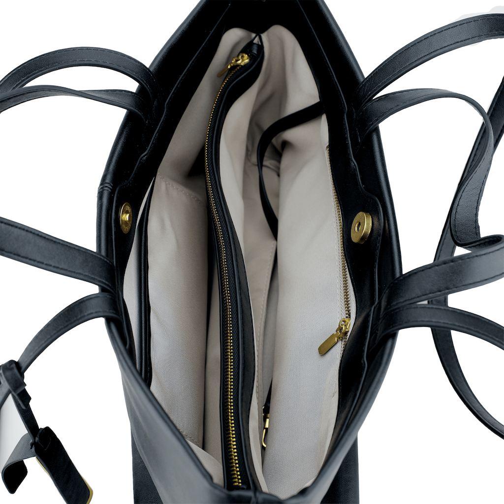 Roma Small Tote Black