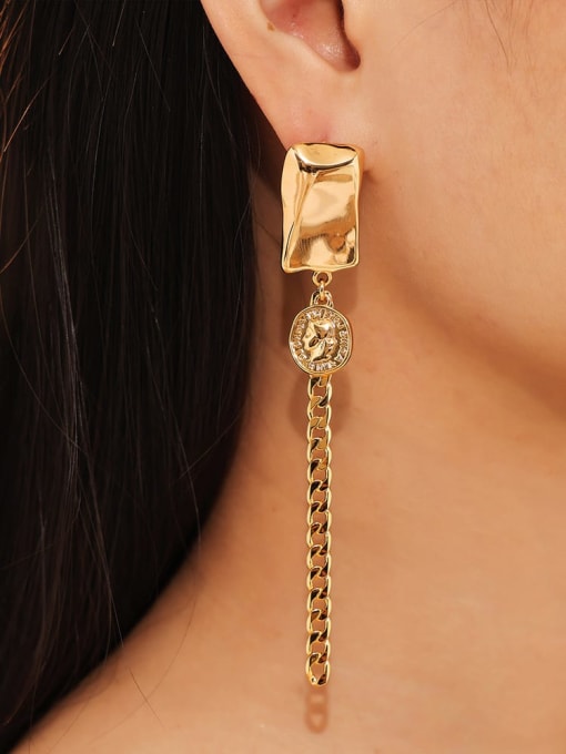 Empire Coin Chain Drops – 18K Gold Plated & Waterproof