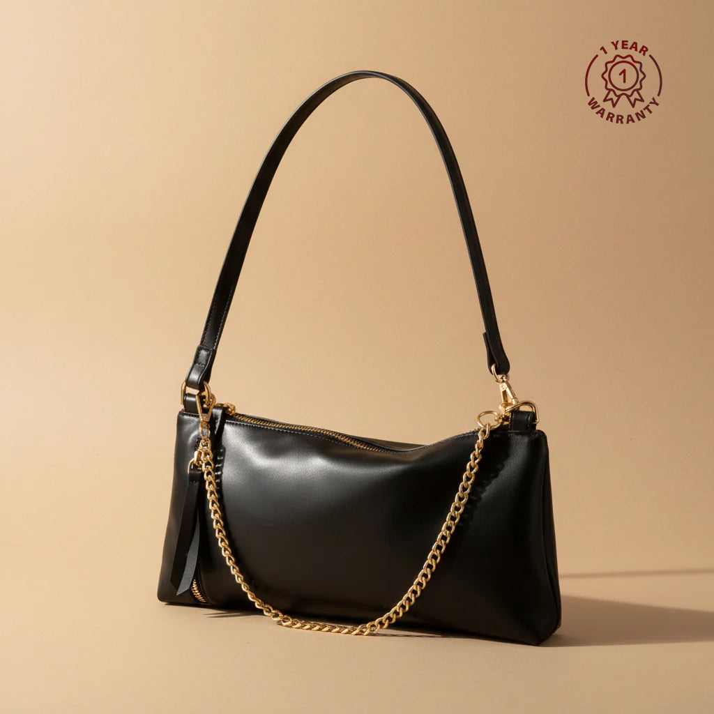 Noir Convertible Shoulder to Sling Bag