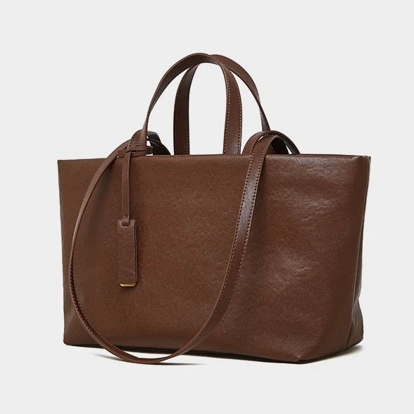 Roma Small Tote Brown