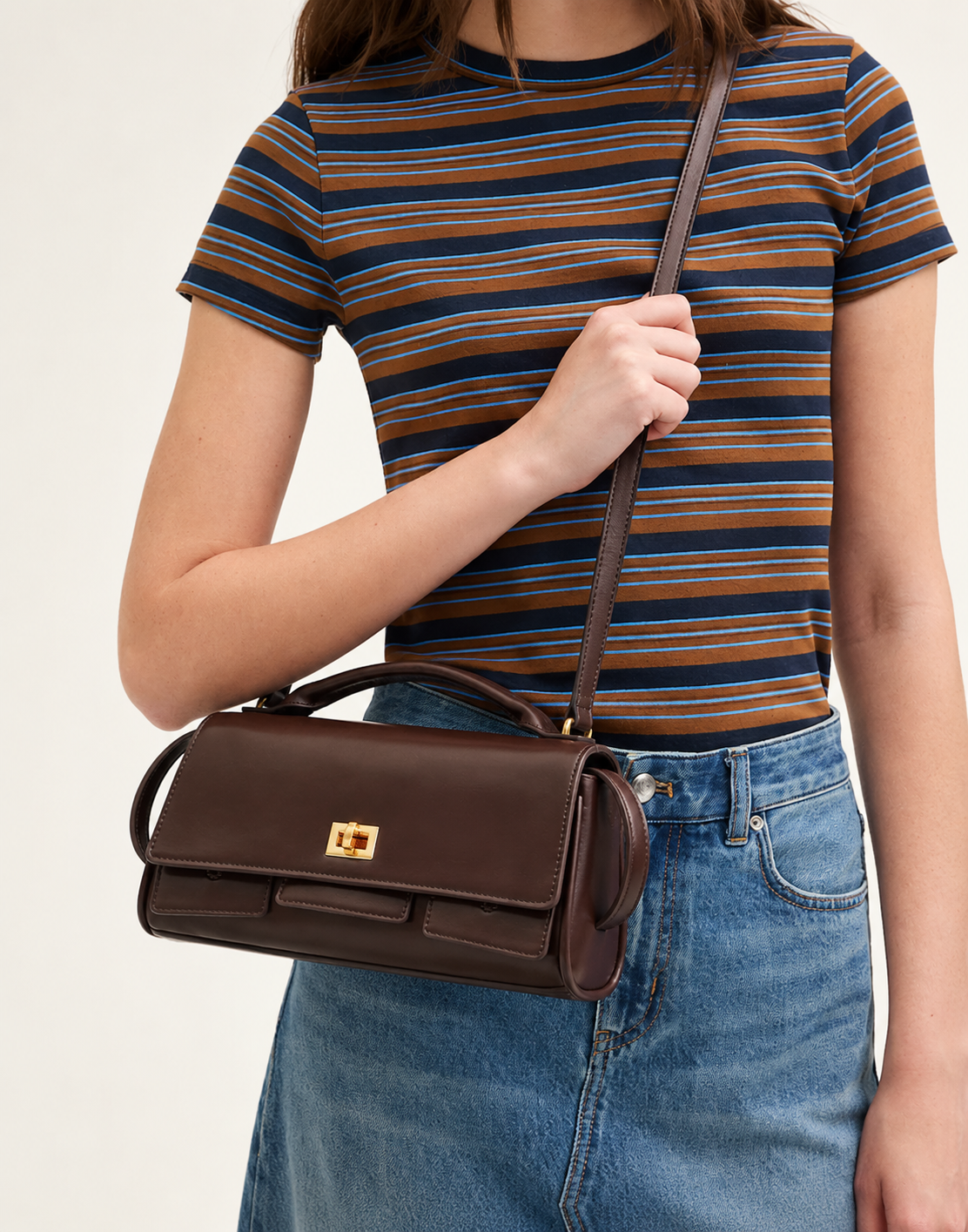 Nira Sling Bag Brown