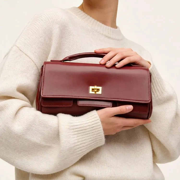 Nira Sling Bag Maroon