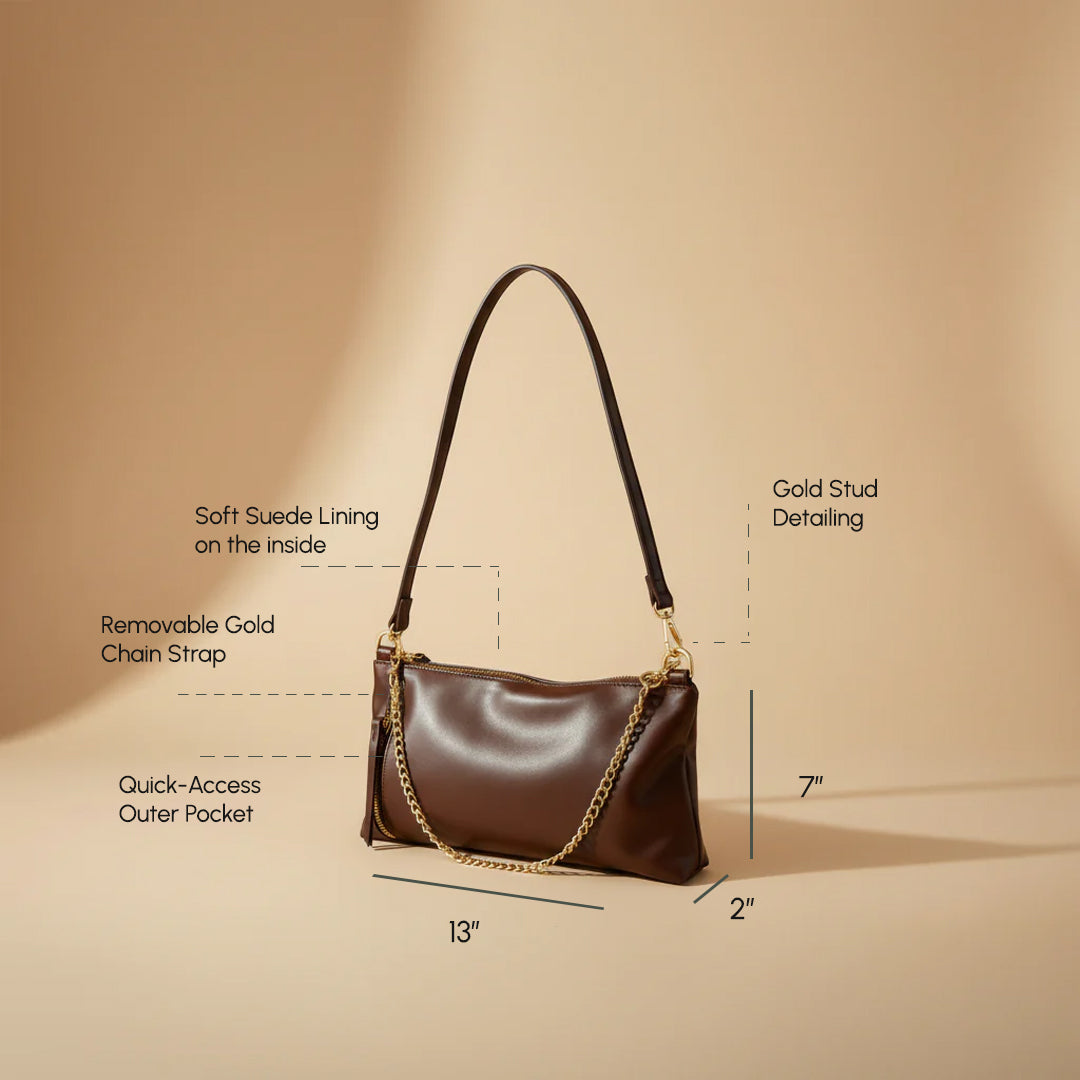Noir Convertible Shoulder to Sling Bag